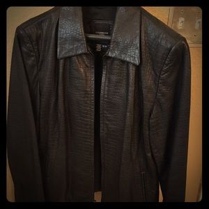Colebrook & Co Black Leather Jacket